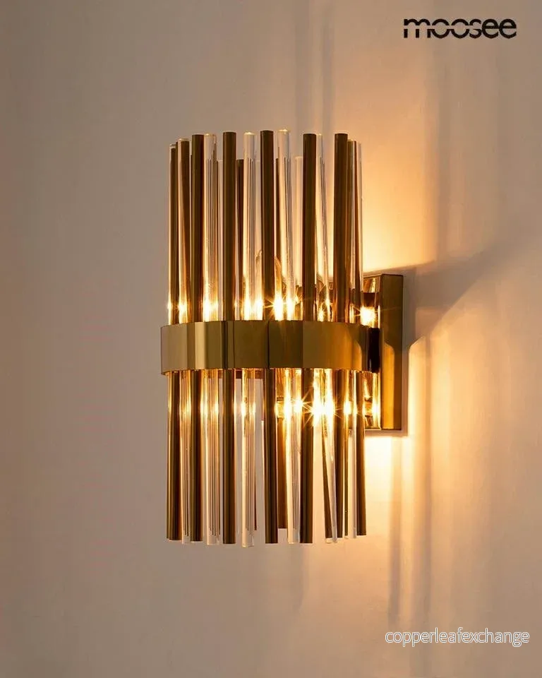 Vägglampa MOOSEE - GARDA, guld - Bild 2