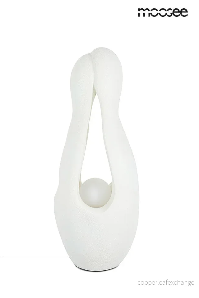 Golvlampa MOOSEE – MYKONOS, vit
