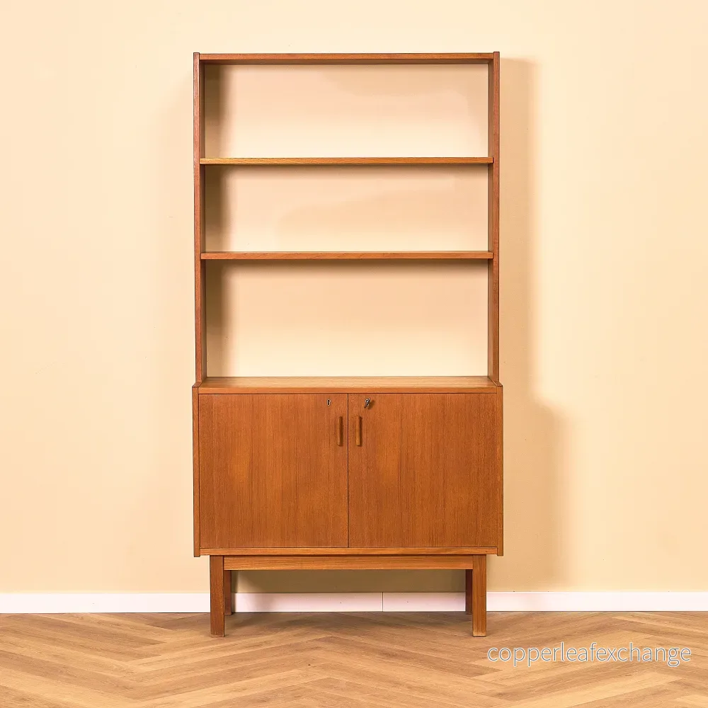 Svensk bokhylla i teak Svensk bokhylla i teak
