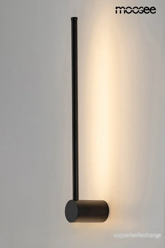 Vägglampa MOOSEE - OMBRE 60, svart - Bild 2
