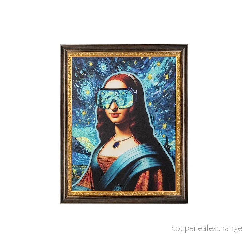 Tavla – NEON LISA, 80×100 cm