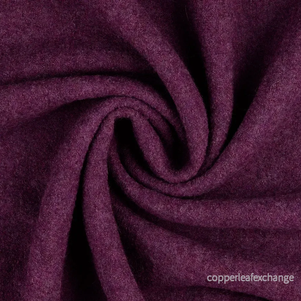 Boiled Wool – Walkloden – Melange – Dark Purple – 5023 Boiled Wool – Walkloden – Melange – Dark Purple – 5023