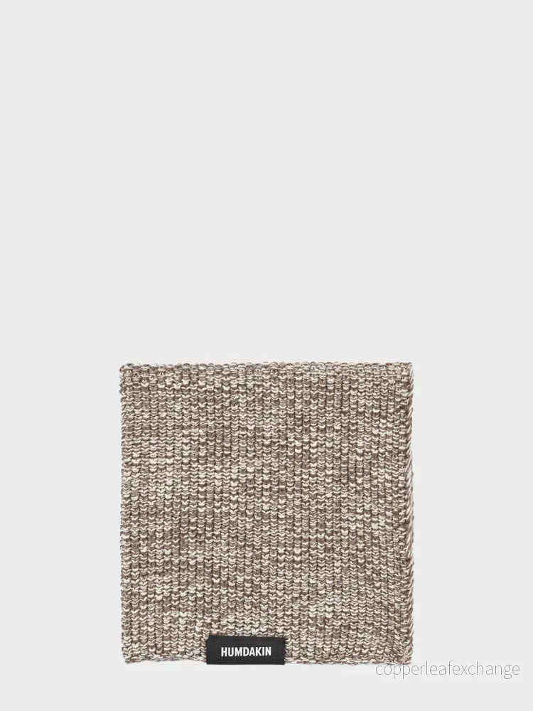 Knitted dishcloth Waldorf/melange