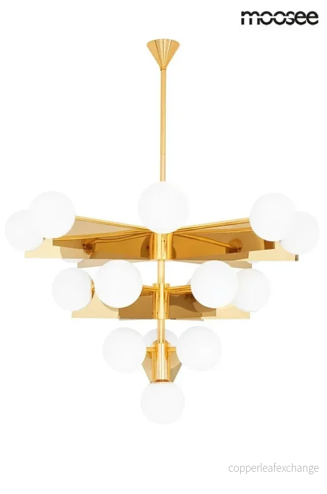 Taklampa MOOSEE - SOLEI, guld