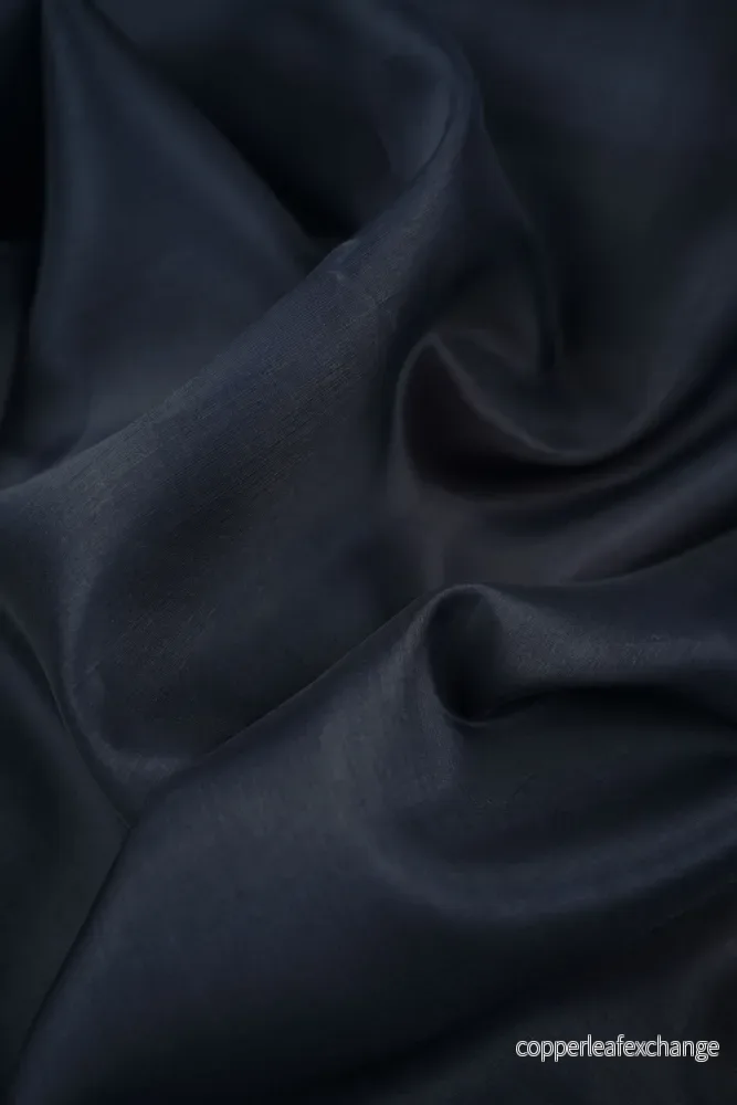 Silk – Organza – Fine thread – Midnight blue- 5456 Silk – Organza – Fine thread – Midnight blue- 5456
