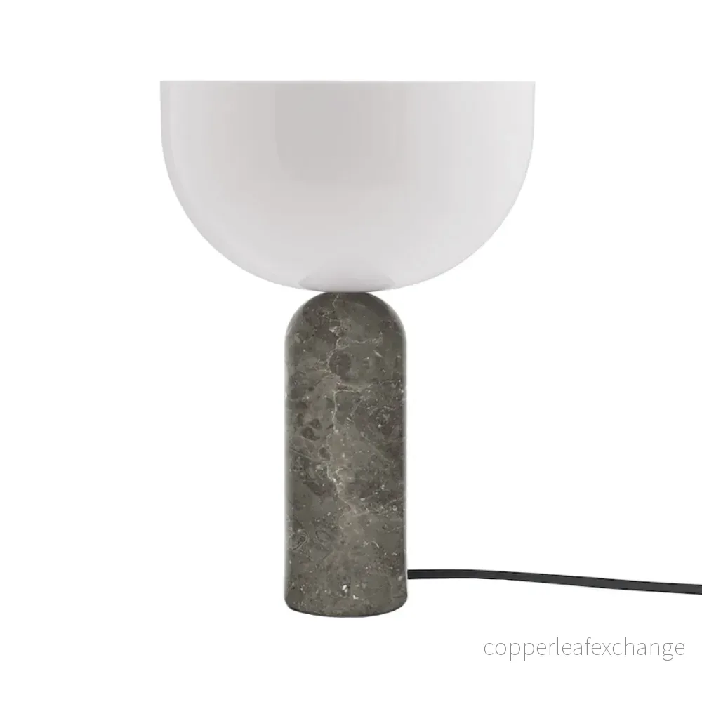 Bordslampa Kizu, Gris du Marais Marmor Bordslampa Kizu, Gris du Marais Marmor