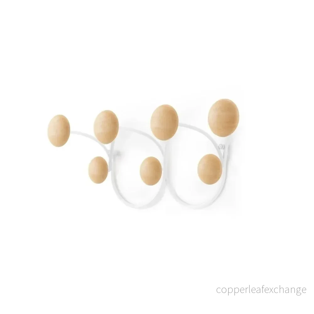 Klädhängare UMBRA - DOTSY 7, vit/trä