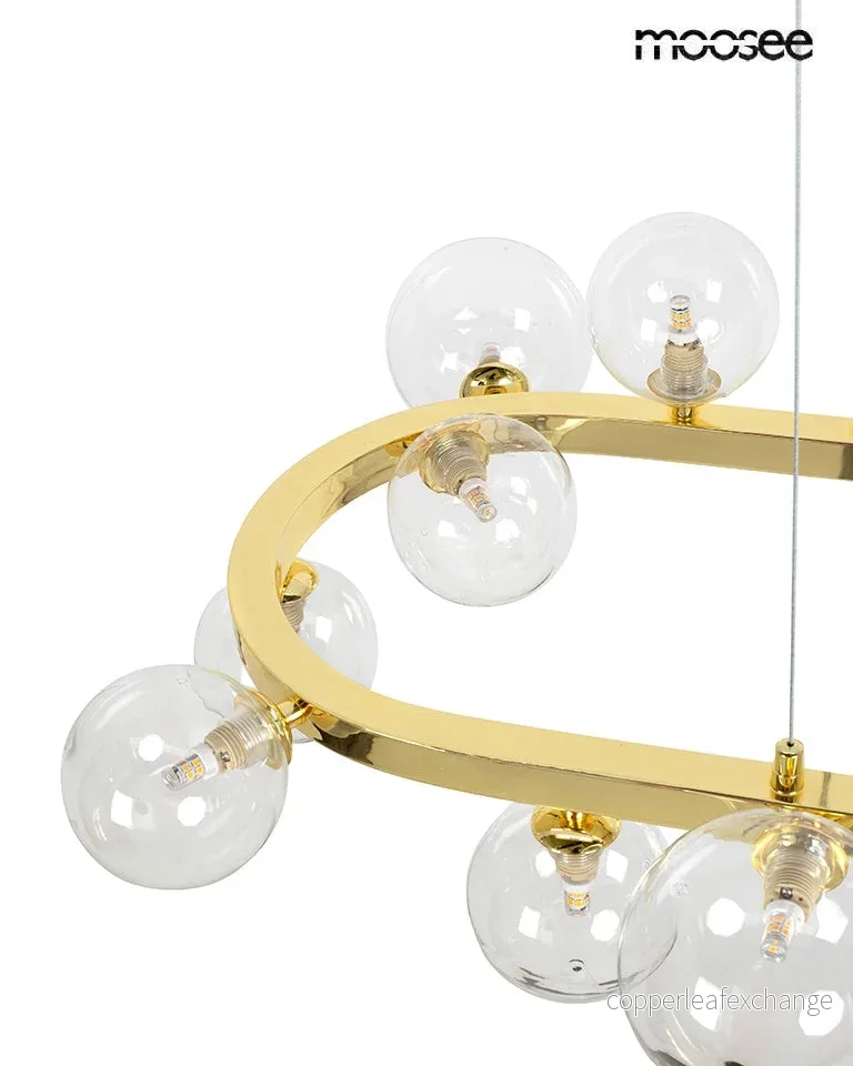 MOOSEE hänglampa ALURE OVAL 120 guld - Bild 3