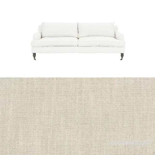 Klädsel till soffa Fogia Edward 2.5 sits svängd Tyg Dazza - Bild 2