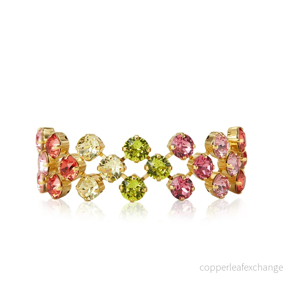 LIVIA BRACELET GOLD TROPICANA COMBO