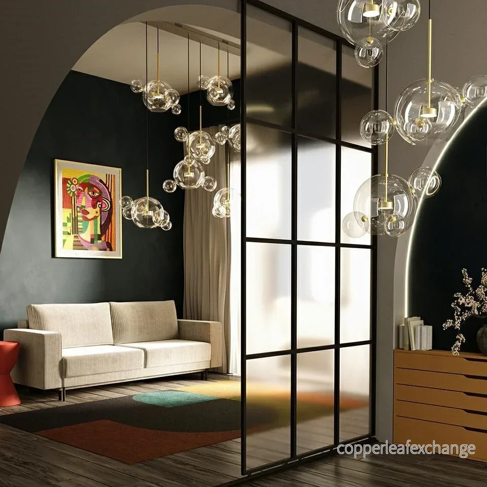MOOSEE hänglampa CAPRI DISC 3 guld - 180 LED, aluminium, glas - Bild 2