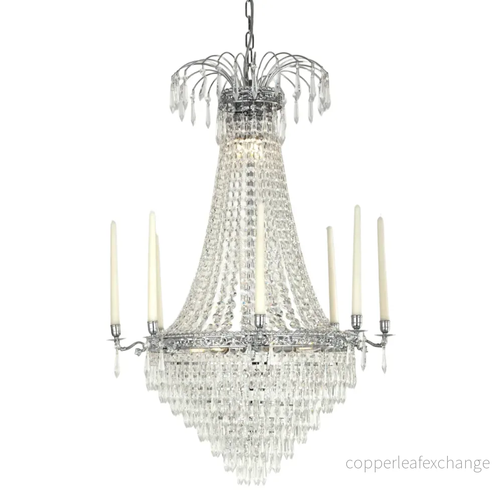 EMPIRE CLASSIC NY 8-Arm – Stor Krom. D66xH99 EMPIRE CLASSIC NY 8-Arm – Stor Krom. D66xH99