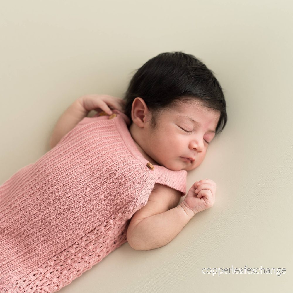 Babyromper Bubblegum Pink i ekologisk bomull | Micu Micu - Bild 2