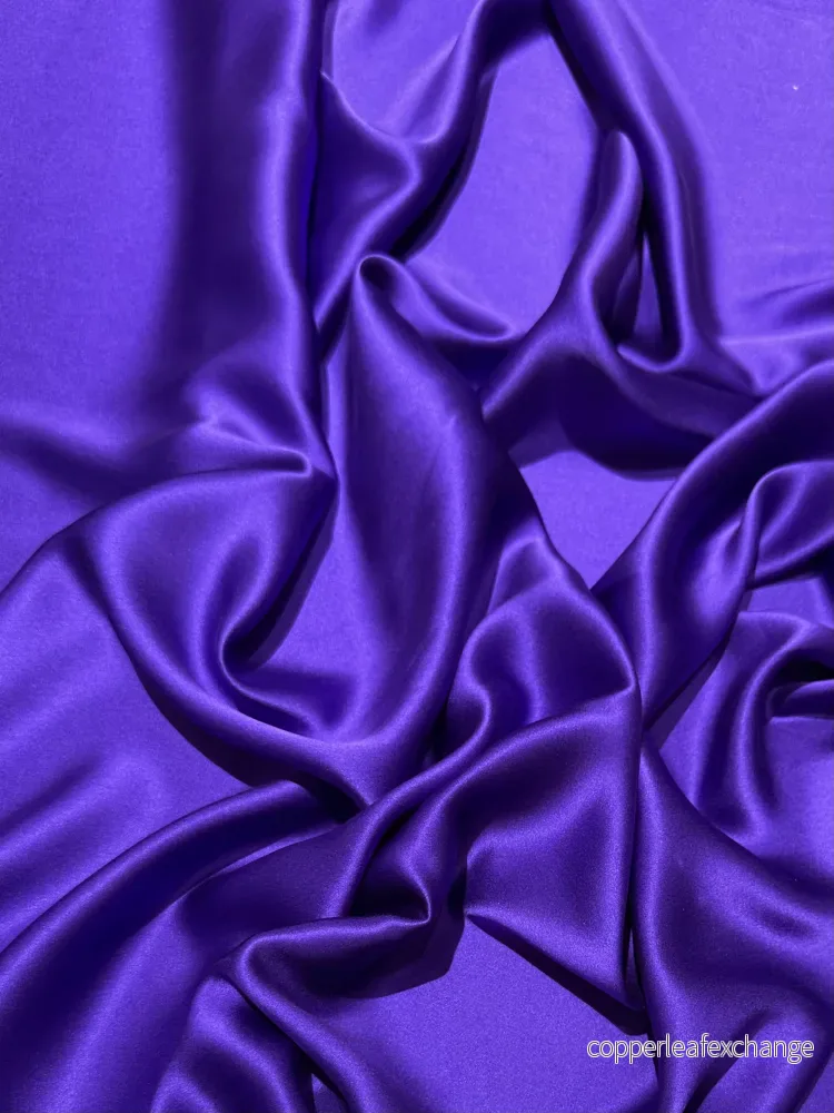 Silk satin – Dark Lilac – Satin – Silk Silk satin – Dark Lilac – Satin – Silk