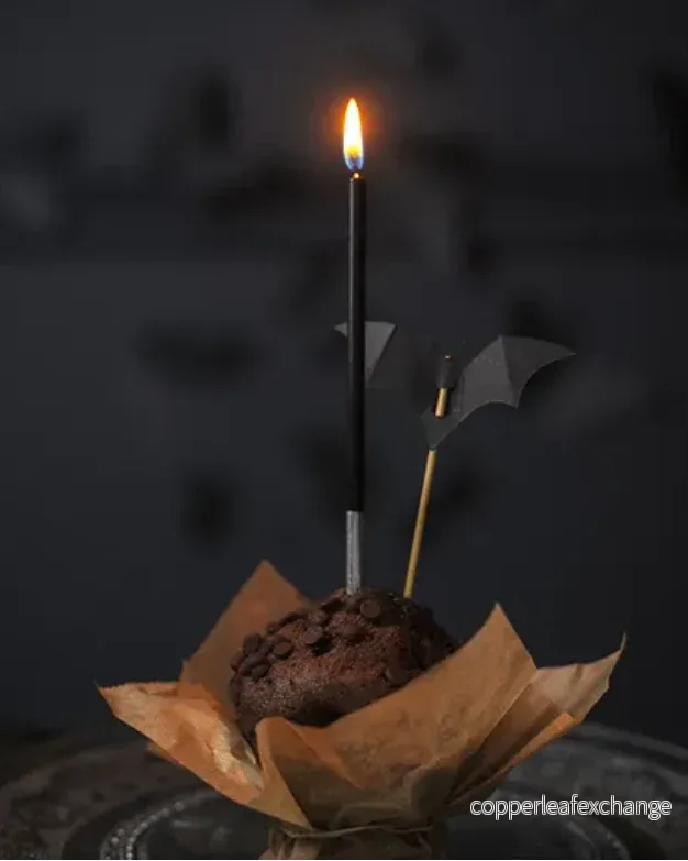 Tårtdekoration Fladdermöss, 6 st - Bild 3