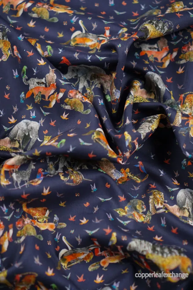 Liberty – Tana Organic – Cotton – Jungle Crumble A Liberty – Tana Organic – Cotton – Jungle Crumble A