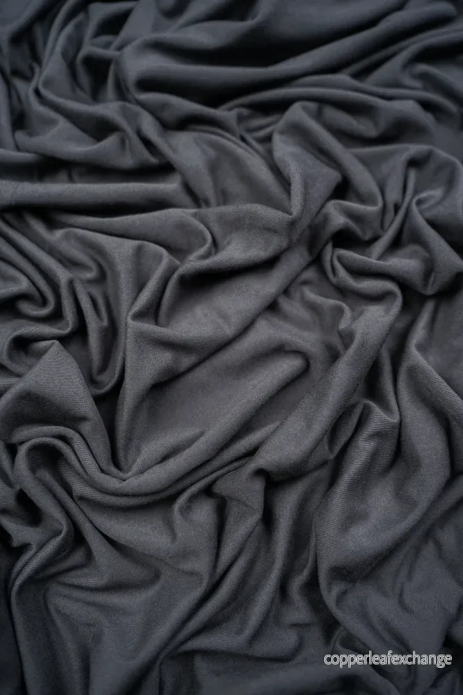 Jersey – Viscose – Stretch – Soft – Dark gray – 2076 Jersey – Viscose – Stretch – Soft – Dark gray – 2076