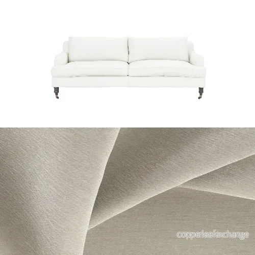 Klädsel till soffa Fogia Edward 2.5 sits svängd Tyg Geneva - Bild 3