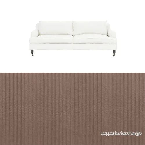 Klädsel till soffa Fogia Edward 2.5 sits svängd Tyg Arrow