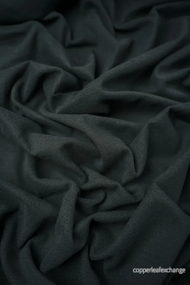 Upholstery fabric – Colin – Plain – Linen, Cotton – MD 29 000 – Dark gray – fg01 Upholstery fabric – Colin – Plain – Linen, Cotton – MD 29 000 – Dark gray – fg01