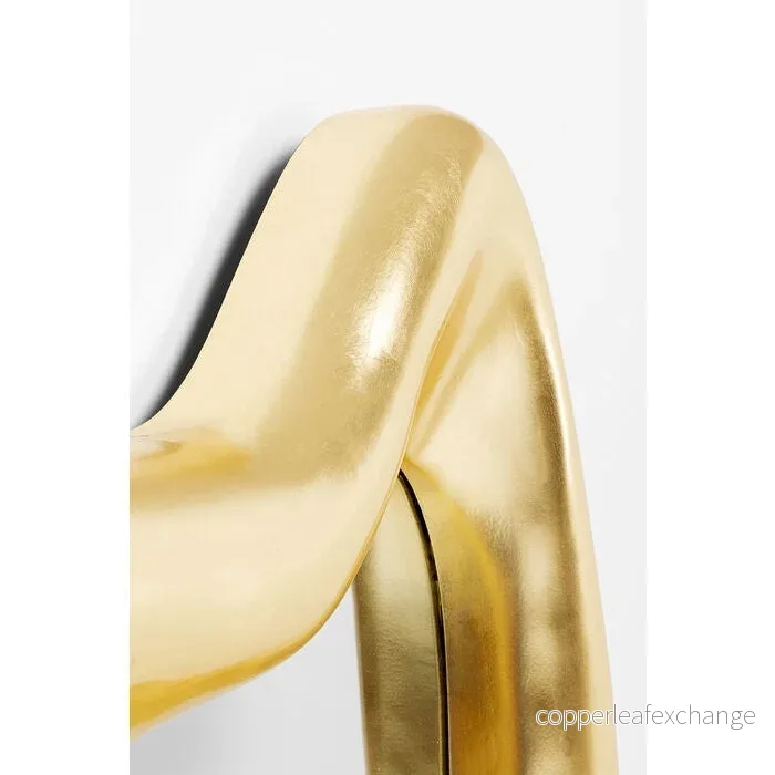 Väggspegel KARE DESIGN - HOLOGRAM, 117x68 cm, guld - Bild 3