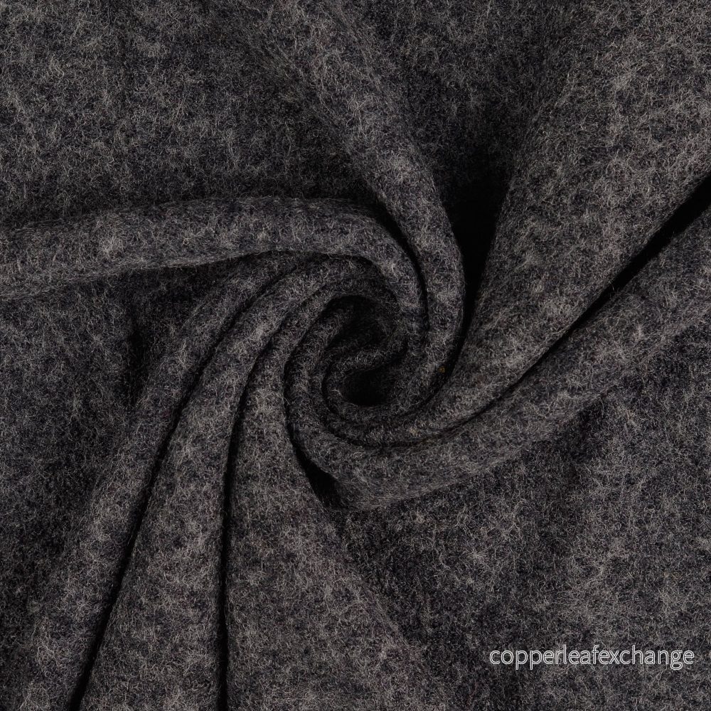 Wool bouclé – Gray – 4001
