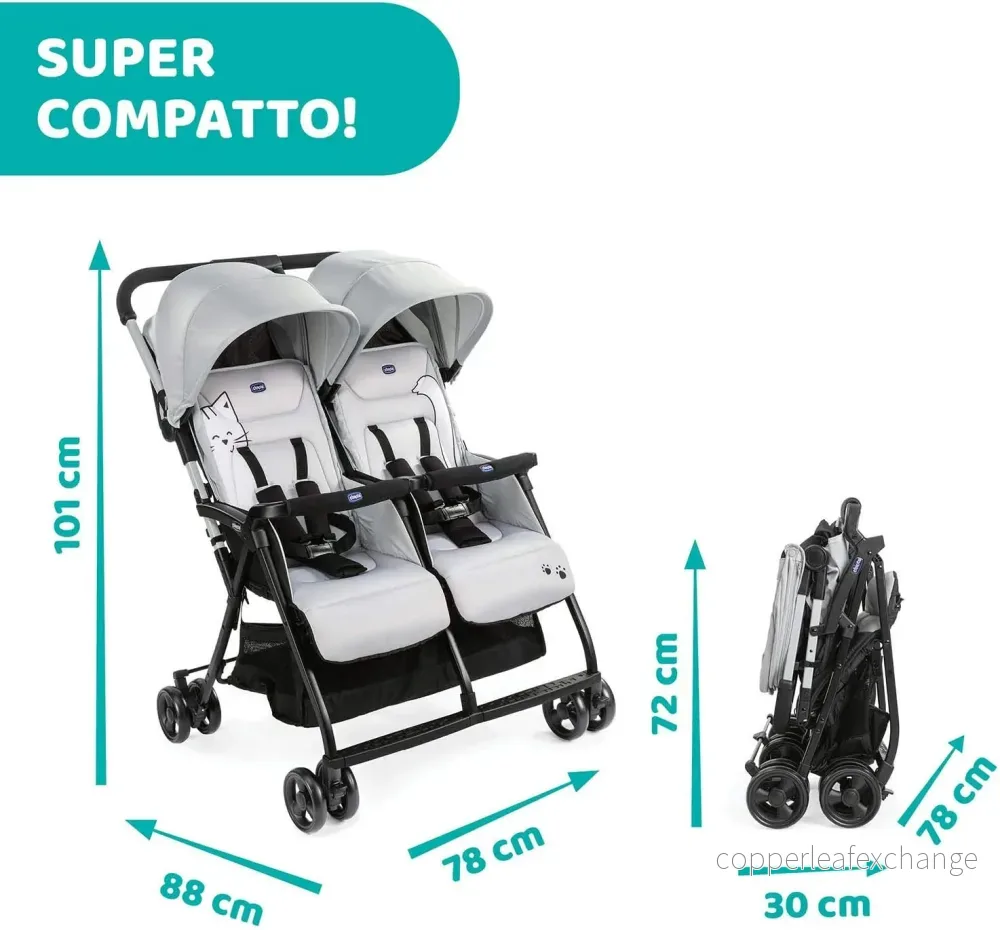 Chicco Ohlalà Twin Barnvagn - Bild 2