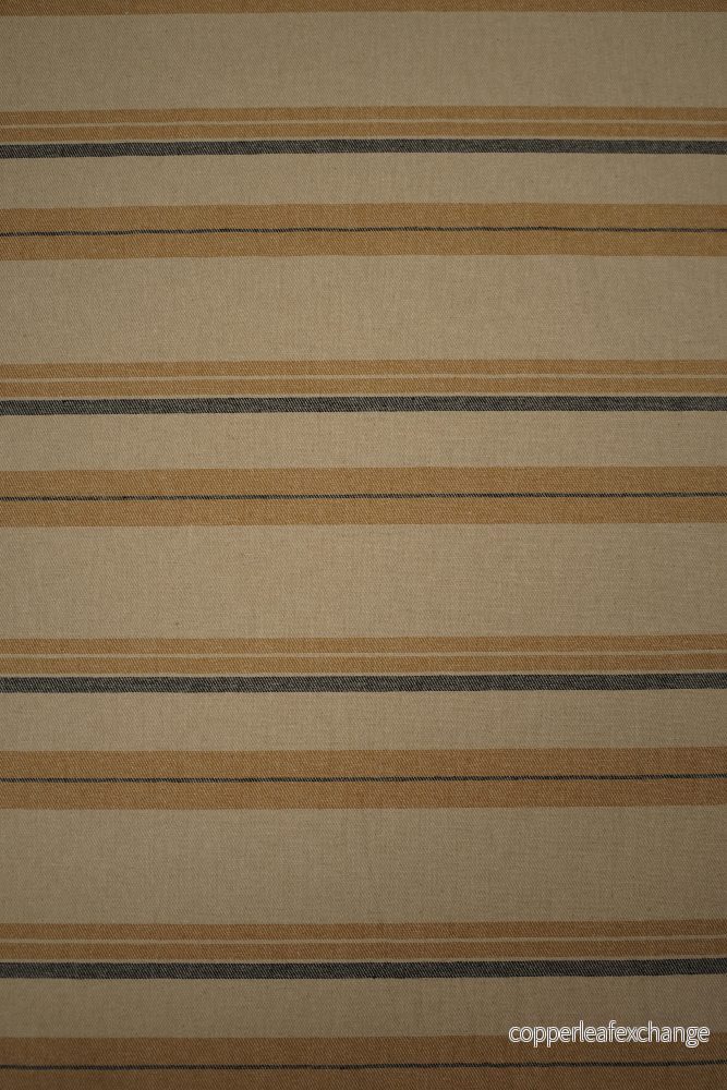 Patterned - Curtain - Interior - 280 cm wide - Ocher, navy blue, beige - Positano - 5 - Bild 3