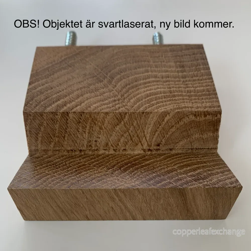 30 Wall (M) svartlaserad svensk ek 30 Wall (M) svartlaserad svensk ek