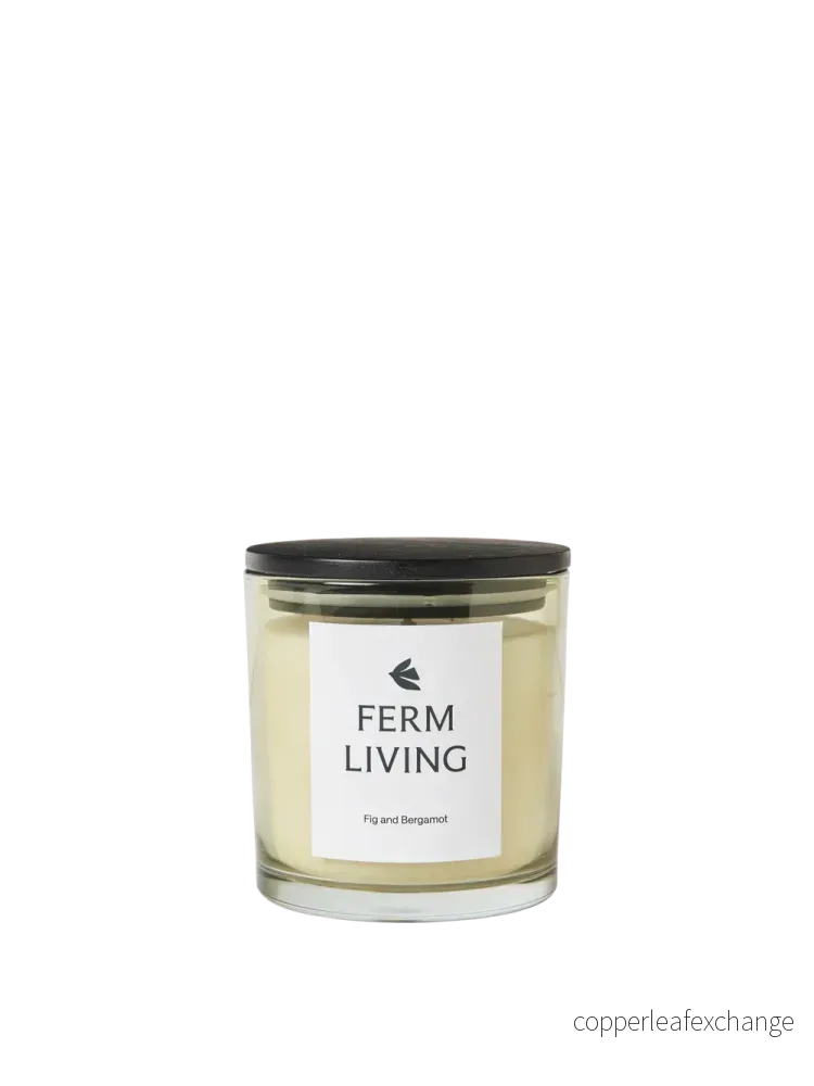Ferm Living Scented Candle fig & Bergamot