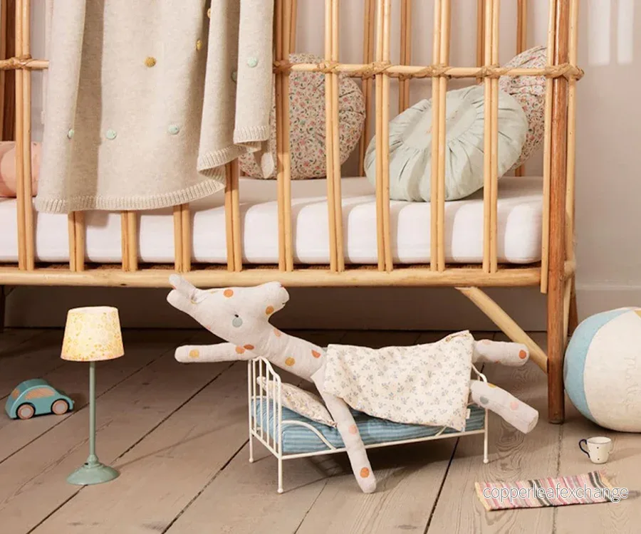 Maileg – Matta randig med fransar, miniatyr - Bild 2