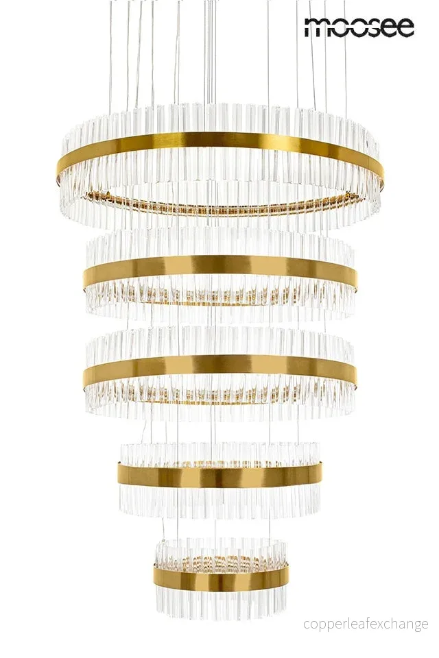 Taklampa MOOSEE - GHIA 5, guld