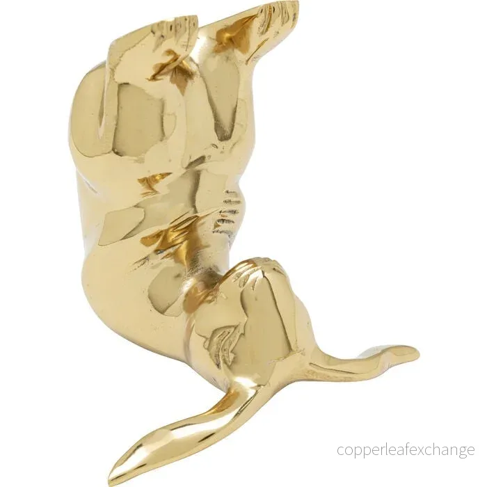 KARE YOGA BUNNY dekoration 10 cm guld - Bild 2
