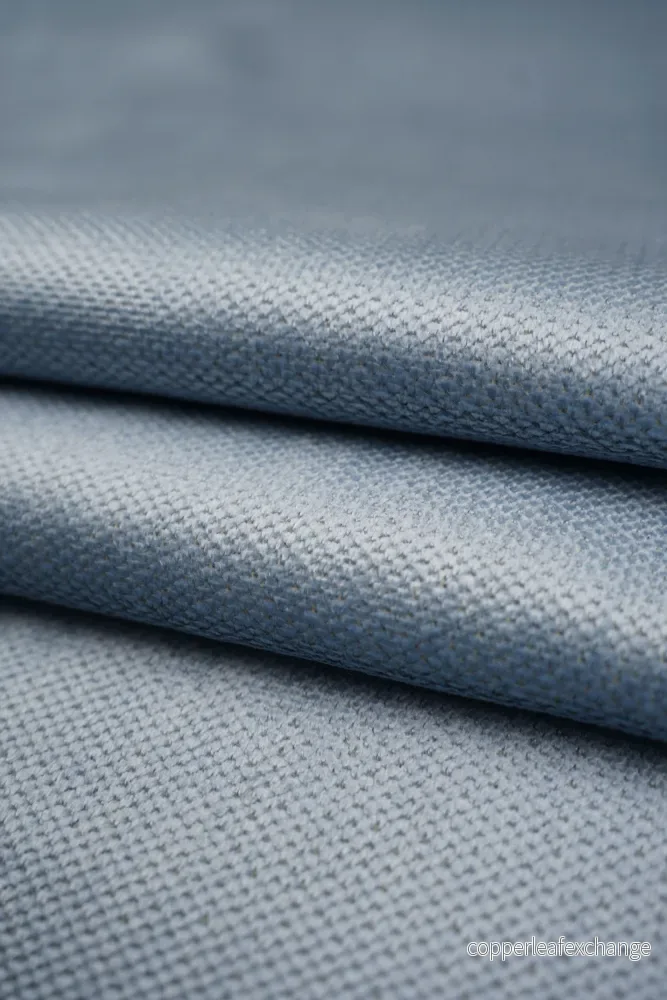 Vintage – Interior – Viscose – Fringe – Luster – Light Blue – V6