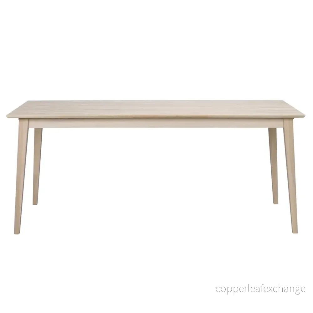 Matbord Filippa, vitpigmenterad ek - Bild 2