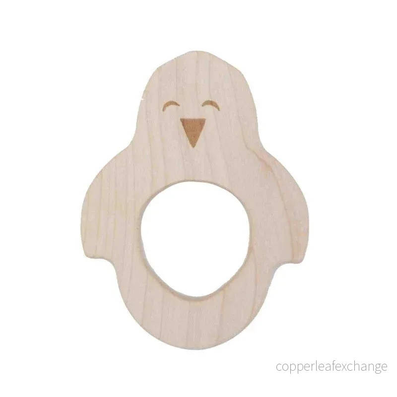 Wooden Story bitring i lönn – pingvin Wooden Story bitring i lönn – pingvin