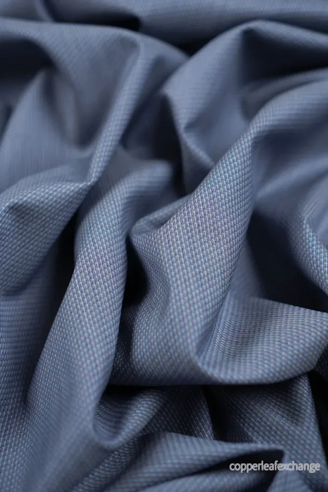 Deadstock – Luxury Suit Wool from Trabaldo Togna – Blue – DK37 Deadstock – Luxury Suit Wool from Trabaldo Togna – Blue – DK37