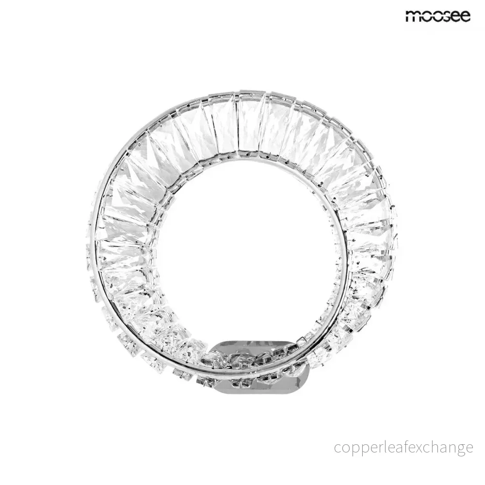 Vägglampa MOOSEE - WAVE, krom