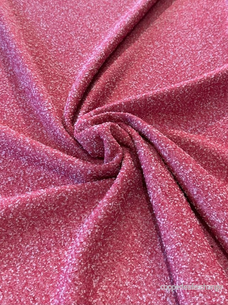 Deadstock Wool ”Bouclé-ish” Bubbly Structure Raspberry DS101 Deadstock Wool ”Bouclé-ish” Bubbly Structure Raspberry DS101