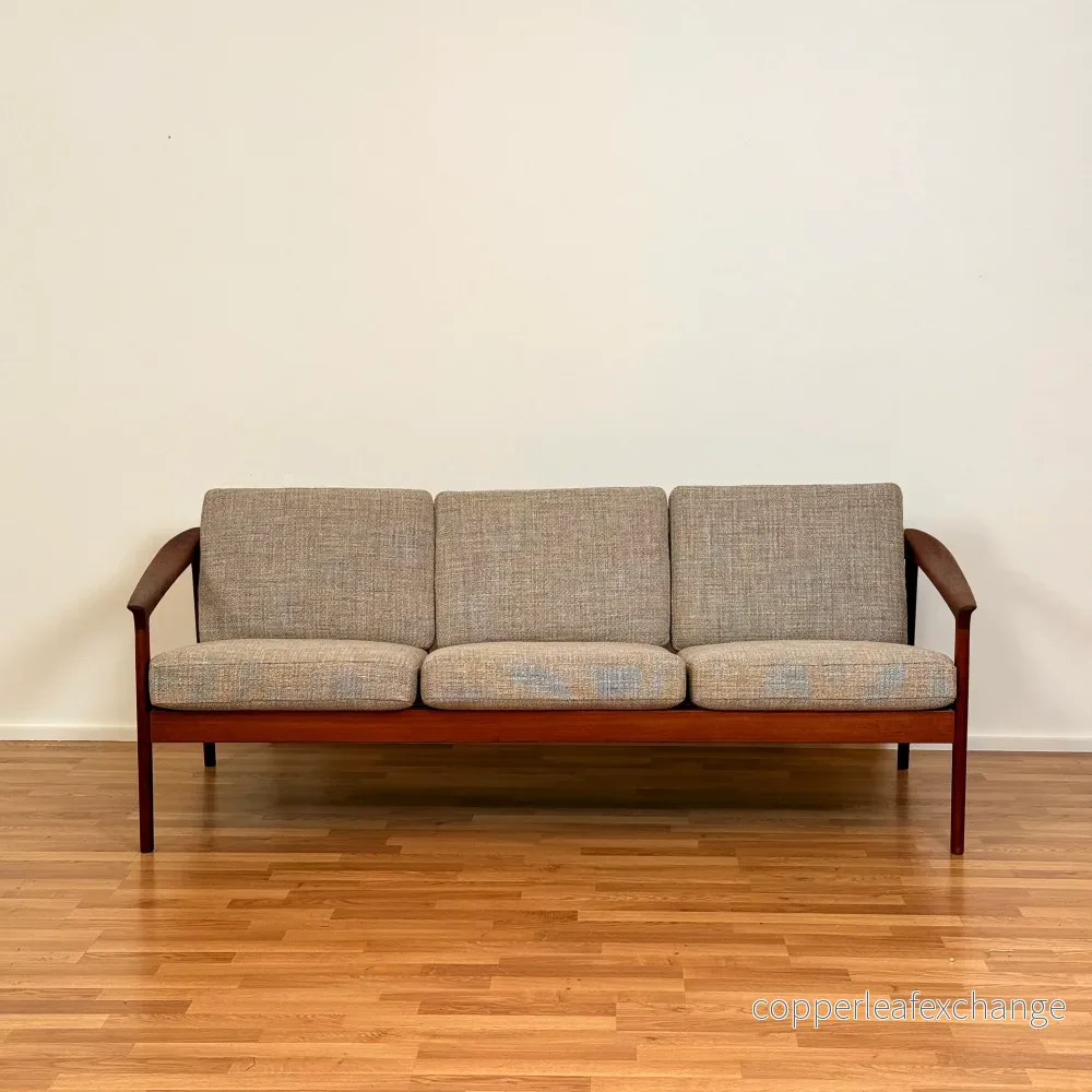 Soffa i massiv teak av Folke Ohlsson för Bodafors, 1950-60-tal, Sverige