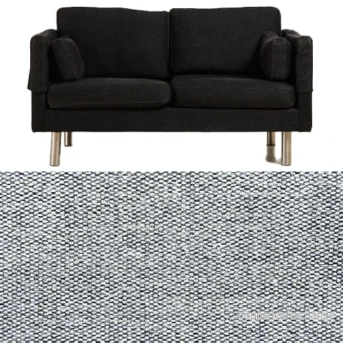 Klädsel till soffa Samsö 2-sits Tyg Bergamo