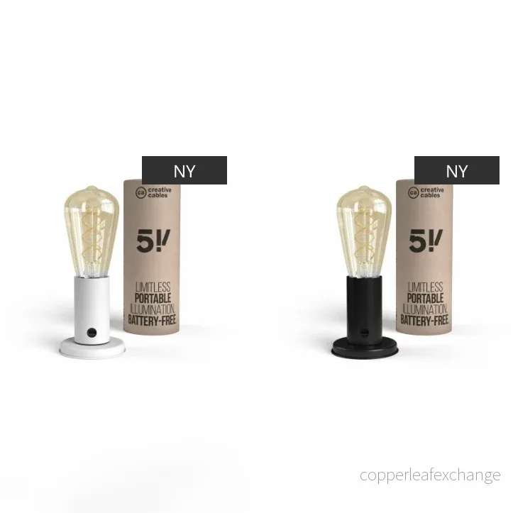 SI! 5V bärbar lampa i presentförpackning