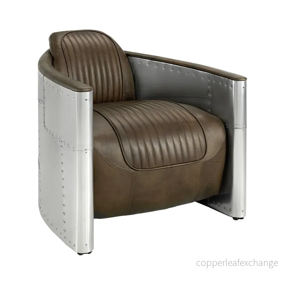 TOM CAT AVIATOR SKINNFÅTÖLJ – Whiskey Spitfire