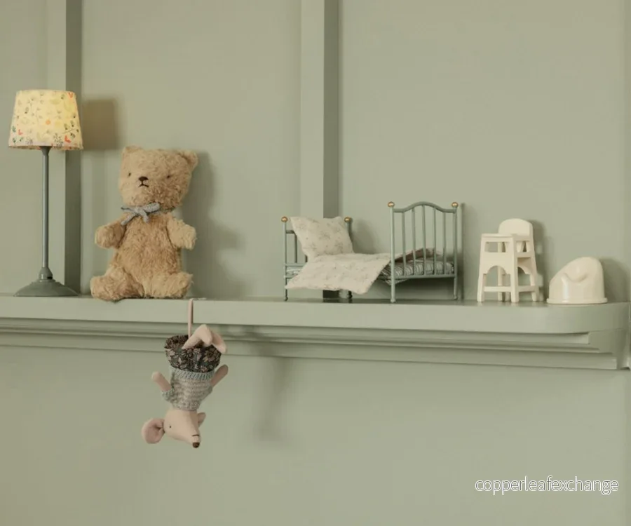 Maileg – Liten potta i miniatyr för baby möss och kanin my, rosa - Bild 2