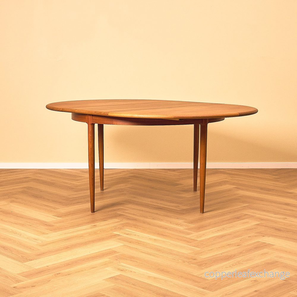 Niels Otto Møller Model 15 Teak Dining Table for J.L. Møllers, Denmark - Bild 3