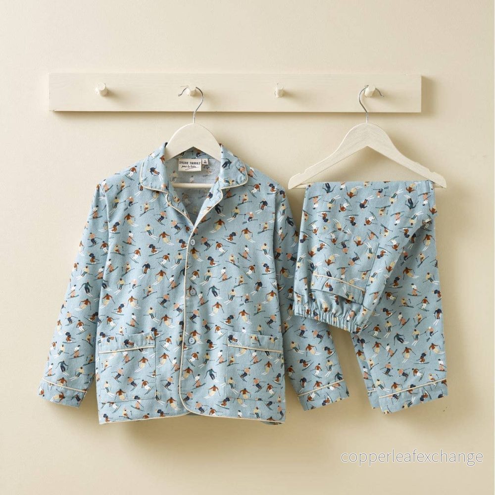 Barnpyjamas Après-ski – mjuk flanell Barnpyjamas Après-ski – mjuk flanell