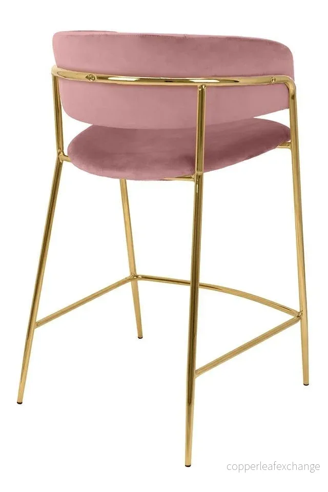 Barstol - DELTA 65, rosa - Bild 3