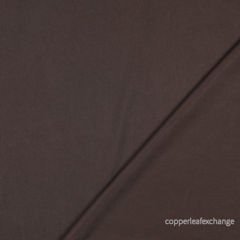 Sand-washed Tencel, Lyocell - 150 grams - Brown - Bild 3