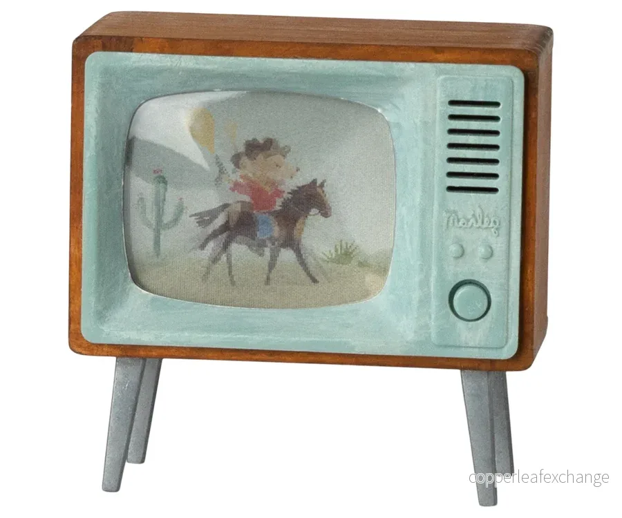 Maileg – TV för mus, TV-apparat för möss - Bild 2