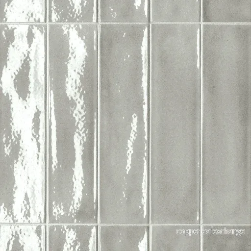 Klinker Kust Grå Gloss Materialprov